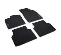 Volkswagen 11B061270WGK - Juego de 4 Alfombrillas de Tela para Coche, Color Negro, con inscripción ID.4