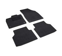 Volkswagen 11B061404WGK - Alfombrillas Textiles de Terciopelo, Color Negro