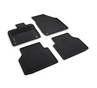 Volkswagen 11B061445WGK Optimat - Alfombrillas de Tela (4 Unidades), Color Negro