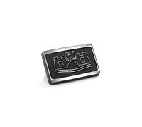 Volkswagen 165853688AGX2 - Emblema de Wolfsburg para guardabarros (cromado)