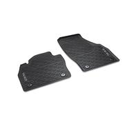 Volkswagen 2G706150282V - Alfombrillas de Goma para Todas Las Condiciones climáticas, 2 Alfombrillas de Goma Delanteras, Color Negro, con Texto Taigo