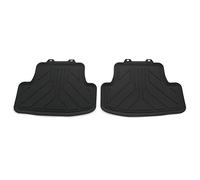 Volkswagen 2GD06151282V - Alfombrillas de Goma para Todas Las Condiciones climáticas, 2 Alfombrillas de Goma traseras, Color Negro
