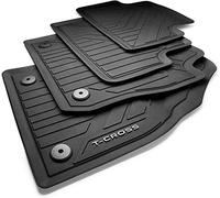 Volkswagen 2GM06150082V Alfombrillas de Goma para Todo Tipo de Clima, Negro, con inscripción T-Cross