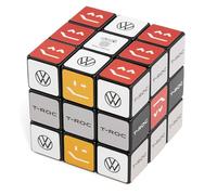 Volkswagen 2GV087556 Rubik'S Cube - Puzle Giratorio con Logotipo de Volkswagen, con Texto T-ROC y diseño T-ROC