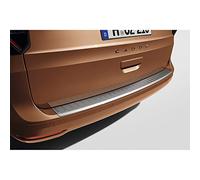 Volkswagen 2K7061195 - Protección para el Borde del Maletero, Aspecto de Acero Inoxidable, no para vehículos con Cubierta Trasera granulada, Color Plateado