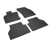 Volkswagen 2K806150082V - Alfombrillas de Goma para Todo Tipo de Clima, 4 Unidades, con Logotipo Caddy, Color Negro