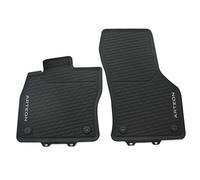 Volkswagen 3 g8061502 82 V Alfombrillas de Goma Allwetter Alfombrillas Goma Original felpudos titanschwarz Delantero 2 Piezas