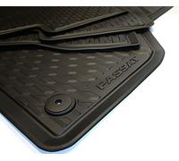 Volkswagen 3G1061500A82V Alfombrillas de goma, Negro, Juego de 4