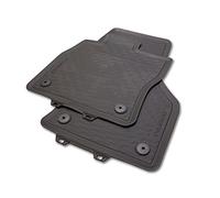 Volkswagen 3G1061500A82V Todos los Climas Alfombrilla Delantera y Trasera, Negro