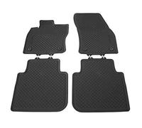Volkswagen 5NL06150082V Premium Gummimatten v+h Gummimatten 4X Allspace - Alfombrillas para Todas Las Condiciones climáticas, Color Negro con Tiguan