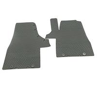 Volkswagen 7H1061502B82V Juego de Alfombrillas de Coche para Todas Las Condiciones Climáticas, Negro