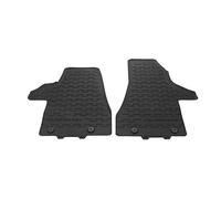 Volkswagen 7H1061502C82V - Alfombrillas de Goma para Todas Las Condiciones climáticas, 2 Alfombrillas de Goma Delanteras de Color Negro