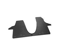 Volkswagen 7H1061551G041 Alfombrillas de Goma para Todo Tipo de Clima, Calidad Plus, Goma, 2 Piezas Delanteras, para Modelo T6.1 Facelift, Color Negro