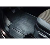 Volkswagen Alfombrilla de Goma Original Amarok, Juego de Alfombrillas para 4 Piezas Parte Delantera + Trasera Negro Doble Cabina 2h1061500 a 82 V