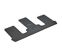 Volkswagen Alfombrilla de Goma Original, Compatible con ID.Buzz Desde 2023, Tercera Fila de Asientos, Negro, Ajuste