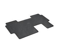 Volkswagen Alfombrilla de Goma Original, Compatible con ID.Buzz, Material de Goma, Segunda Fila de Asientos, Negro, Ajuste Personalizado