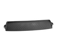 Volkswagen Alfombrilla para Maletero, Polietileno, Compatible con ID.Buzz Desde 2023, Enrollable, Negro, 335x1186x50mm, Detrás de la 3ª Fila de Asientos, Ajuste Específico