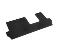 Volkswagen Alfombrilla Textil Premium, Compatible con ID.Buzz 2023+, Tercera Fila de Asientos, Negro/Gris, Velours Original, Antideslizante