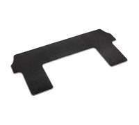 Volkswagen Alfombrilla Textil Premium, Compatible con ID.Buzz Desde 2023, Tercera Fila de Asientos, Negro y Gris, Antideslizante, Ajuste Específico