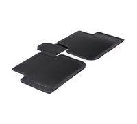 Volkswagen Alfombrillas de Goma Original, Compatible con Tiguan 3 (CT1), Set de 3 Piezas, Caucho Negro, Asientos Traseros, Ajuste Exacto