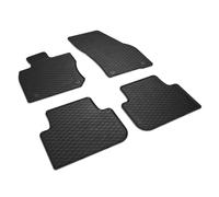 Volkswagen Alfombrillas de Goma Original, Compatible con Tiguan 3 (CT1), Set de 4 Piezas, Negro, Delanteras y Traseras, Ajuste