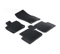 Volkswagen Alfombrillas de Goma Premium, Caucho, Compatible con Tiguan 3 (CT1) 2024+, Set de 5 Piezas, Negro, Delanteras y Traseras, Ajuste Original