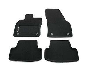 Volkswagen Alfombrillas Textiles para VW Optimat T-ROC 2GA061445 WGK, Color Negro