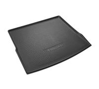 Volkswagen Bandeja de Maletero, Polietileno, Compatible con Tiguan 3 (CT1) 2024+, Antideslizante, Negro, 86.5x105.5x4 cm, Posición Superior, Ajuste Específico