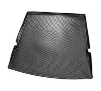 Volkswagen Bandeja para Maletero Original, Polietileno, Negro, 135.8x118.6 cm, con Borde de 5 cm, para Caddy 5 Maxi