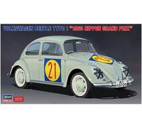 Volkswagen Beetle Tipo 1 `1963 Nippon Grand Prix` 1:24 Kit De Modelo De Plástico