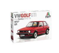 Volkswagen Golf Gti First Series 1976/78 1:24 Plástico Modelo Kit 3622 Italeri