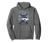 Volkswagen Golf GTI MK1 Banderas de carreras originales Sudadera con Capucha