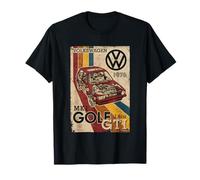 Volkswagen Golf GTI MK1 Retro Art 1976 Camiseta