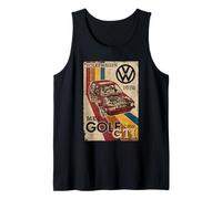 Volkswagen Golf GTI MK1 Retro Art 1976 Camiseta sin Mangas