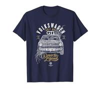 Volkswagen Golf GTI Mk1 Tribal Drive La Leyenda Camiseta, Hombre, Azul Marino, 3XL