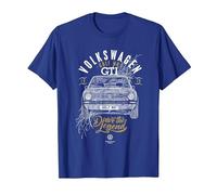 Volkswagen Golf GTI Mk1 Tribal Drive La Leyenda Camiseta, Hombre, Azul Real, XXL