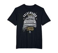 Volkswagen Golf GTI Mk1 Tribal Drive La Leyenda Camiseta, Hombre Tallas Grandes, Negro, 4X Alto