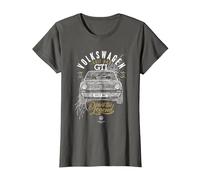 Volkswagen Golf GTI Mk1 Tribal Drive La Leyenda Camiseta, Mujer, Asfalto, XXL