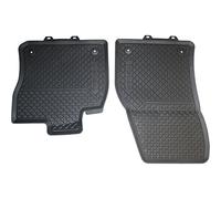 Volkswagen Original Goma Fuãÿ Alfombrillas Tiguan II MQB Allwetter Alfombrillas Negro 2 Piezas Delantero 5 nb061502 82 V