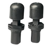 Volkswagen Original Topes Parachoques Portón Trasero, Ajustable, VW Scirocco, x2 Unidades, 1K8827761D