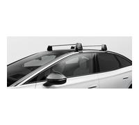 Volkswagen Original Zubehör - Soporte de Transporte de Plata, 255 mm de Ancho, Capacidad de Carga 70 kg