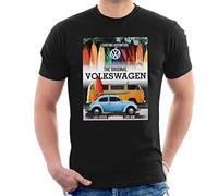Volkswagen Surfing Adventure Beetle & Camper Men's T-Shirt