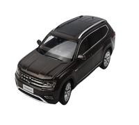 Volkswagen Teramont Modelo De Coche Coleccionable Aleación Marrón Escala 1:18 Artículos Exhibición Nostálgicos Retro