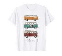 Volkswagen Transporter Tipo 2 Campervan 1950-1979 Camiseta