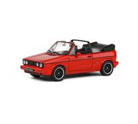 Volkswagen VW Golf 1 Cabrio Sportline Modelo a Escala 1:43 Rojo S4315801