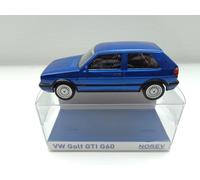 Volkswagen VW Golf 2 GTI G60 Coche a Escala Von NOREV En 1:43 Azul Metalizado