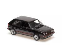 Volkswagen VW Golf 2 GTI Modelo a Escala Maxichamps en 1:43 Negro 940054125