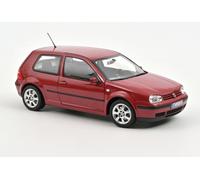 Volkswagen VW Golf 4 Modelo De Coche De NOREV En 1:18 Rojo Metálico Nuevo 188573