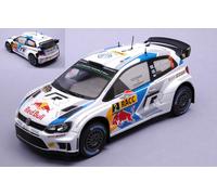 Volkswagen VW Polo R #2 Rally WM 2014 Latvala / Anttila 1:24 Modelo Ixo Model