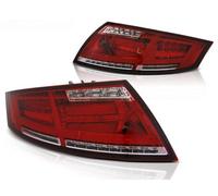 Voll LED Lightbar Luces Traseras Dinámicas Audi TT 06-14 Rojo/Cromo Izq/Der